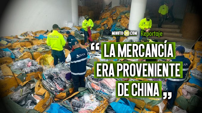La última incautación de textiles de contrabando ha sido la más importante realizada en el departamento 1 La ultima incautacion de textiles de contrabando ha sido la mas importante realizada en el departamento