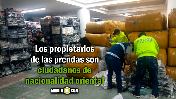 EN FOTOS Y VIDEO: En el centro de Medellín incautaron 20,000 millones en mercancía de contrabando de origen chino 3 MERCANCIA