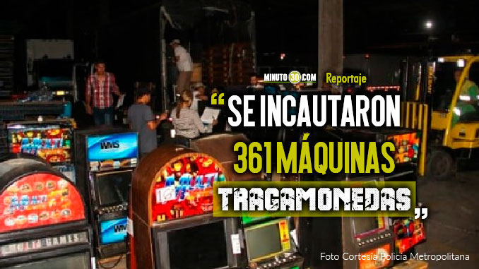 Máquinas tragamonedas incautadas eran de bandas criminales que las ponían en los negocios sin pedir permiso 3 Maquinas tragamonedas incautadas eran de bandas criminales que las ponian en los negocios sin pedir permiso