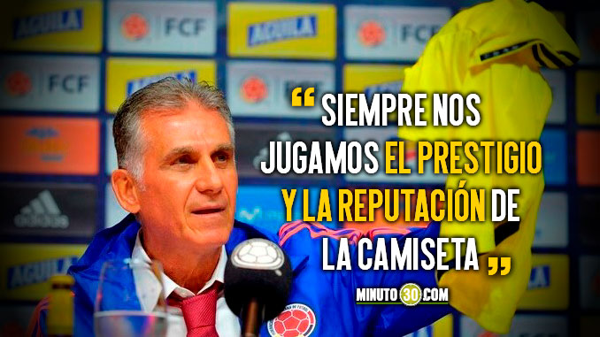 “No hay partidos amistosos”, sentenció Queiroz previo a partido con Japón 3 No hay partidos amistosos sentencio Carlos Queiroz previo al partido con Japon