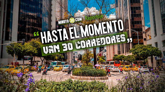 Secretaria de Infraestructura dio un parte positivo sobre los resultados que han dejado los corredores verdes en la ciudad