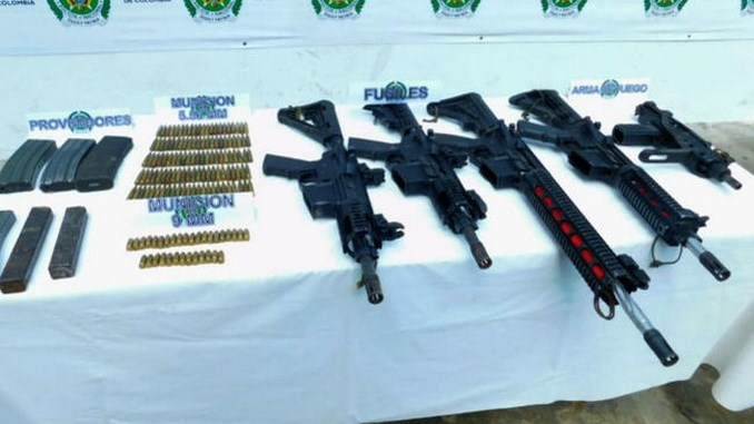Hallaron arsenal de guerra en Tumaco, Nariño, que le pertenecía al grupo que lideraba alias 'Guacho'