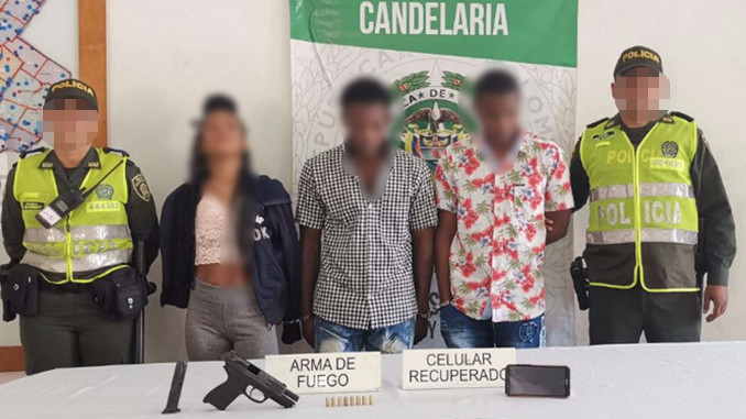 Los cogieron luego de una persecución en pleno centro de Medellín 1 capturado mede