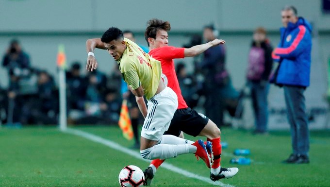 Cayó Colombia ante Corea del Sur en el segundo partido con Queiroz 1 colombia vs corea del sur Copiar