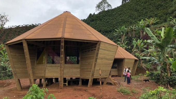 FOTOS: En Pueblorrico se entregará la tercera escuela rural indígena en Antioquia