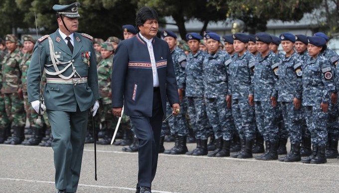 evo morales Copiar