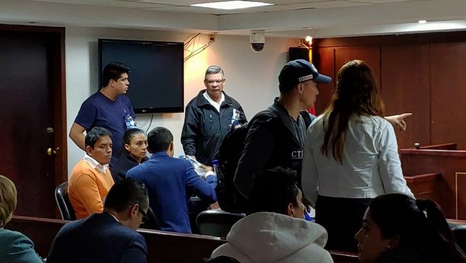 Según la Fiscalía, Carlos Bermeo habría retrasado el trámite de extradición de 'Jesús Santrich' - FOTOS 4 Audiencia exfiscal Carlos Julián Bermeo