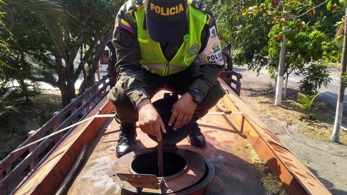 galones de ACPM de contrabando en Santa Marta 1