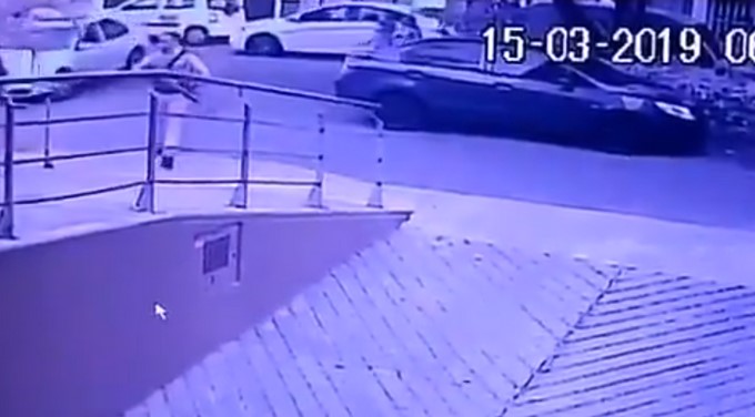 EN VIDEO: Así fue el intento de robo al carro de valores en Santa Lucía 1 intento de robo