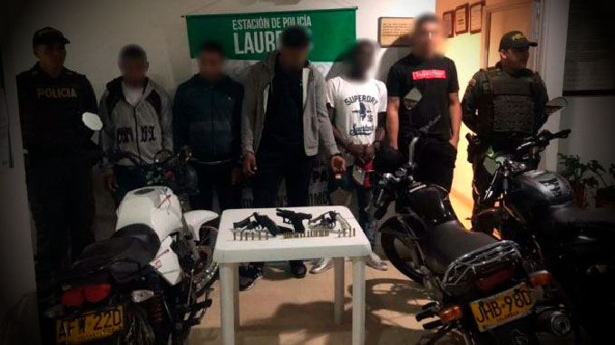 Seis personas capturadas, entre ellas un hombre sindicado de haber perpetrado cinco homicidios en La América 2 interior Seis personas capturadas entre ellas un hombre sindicado de haber perpetrado cinco homicidios en La America