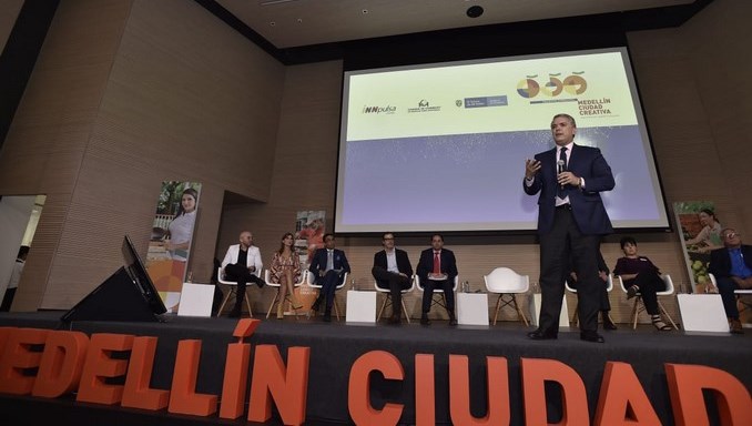 El presidente Iván Duque