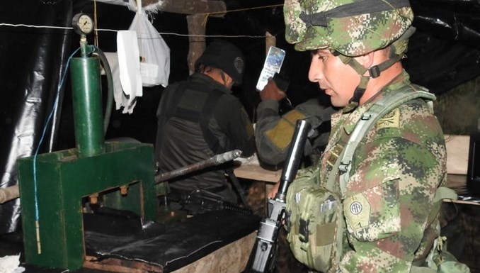 FOTOS: Contundente golpe al Eln con la ubicación de dos laboratorios para procesar coca en Norte de Santander 3 Contundente golpe al Eln con la ubicación de un laboratorio para procesar coca en Norte de Santander