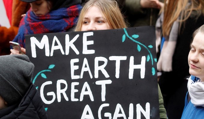 La “generación climática” clama en todo el mundo contra el calentamiento global