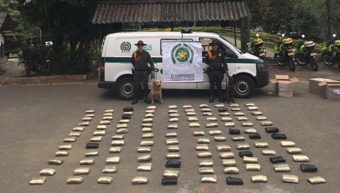 En bodegas de empresas de envíos en Medellín las autoridades incautaron 120 mil gramos de marihuana 1 Marihuana bodegas envíos Medellín