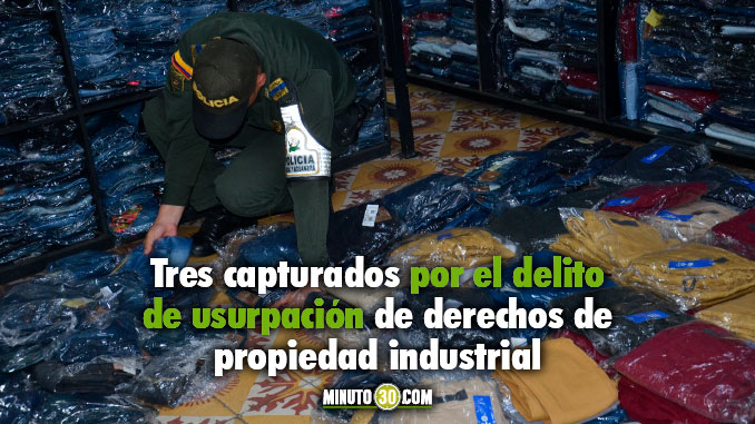 En vivienda de Itagüí hallaron una gran cantidad de ropa con marcas falsas