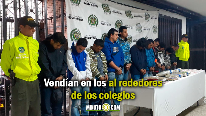 Desmantelan banda delincuencial “Playa Rica”, que utilizaba menores de edad para la venta de estupefacientes 3 vendedores