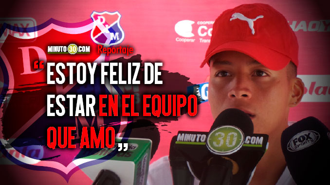 Cristian Echavarría fue protagonista con Medellín en el Ponyfútbol y ahora quiere serlo en el equipo profesional