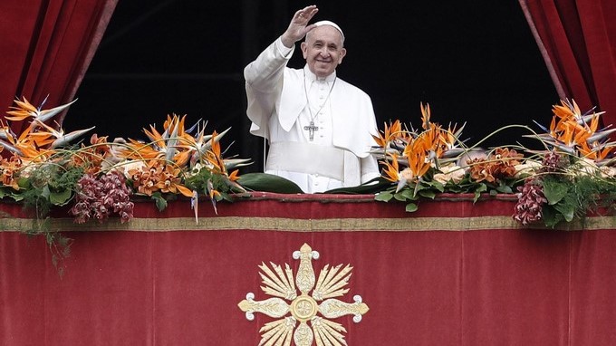 El Papa pide por Venezuela y Nicaragua en el Domingo de Resurrección