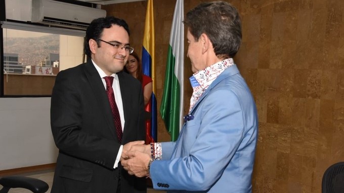 Antioquia tiene nuevo notario primero encargado, el abogado Santiago Velásquez Fernández