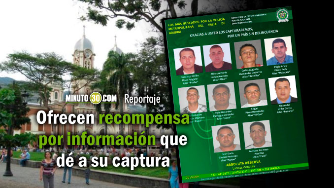 Policía reveló cartel de los más buscados de Bello 3 Policia revelo cartel de los mas buscados de Bello