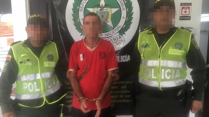 Capturado tras intentar asesinar a un hombre con machete en Copacabana 1 capturado copacabana1