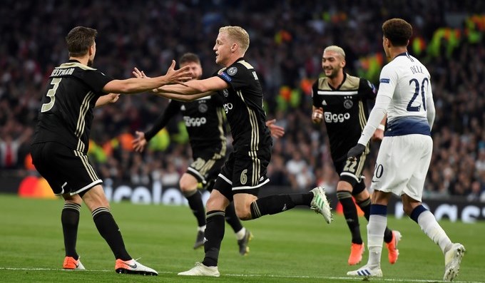 El sorprendente Ajax se acerca a la final de la Champions 1 tottenham vs