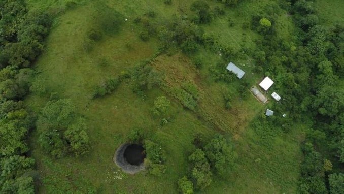 Habitantes denunciaron la aparición de un gran cráter en el túnel 3 de la vía al Llano