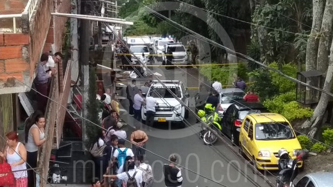 EN FOTOS Y VIDEO: Un cuerpo embolsado fue encontrado en el barrio Santa Cruz durante la mañana de este lunes