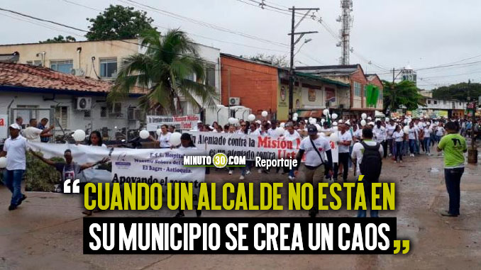 El Bagre sigue con problemas de orden público y Alcaldesa estaría gobernando fuera del territorio