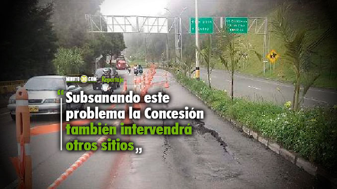 El hundimiento en viaducto de la Avenida Las Palmas ya casi estará reparado