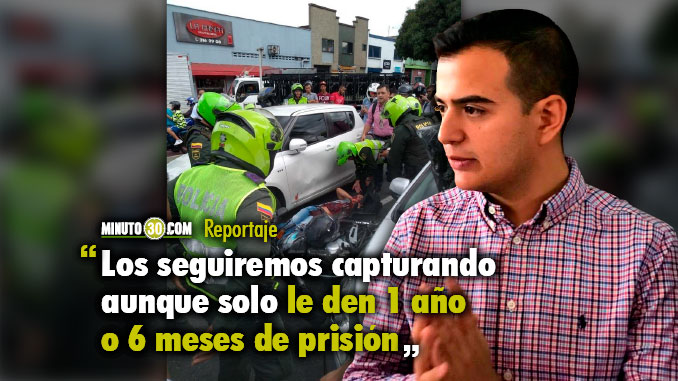 En Medellín no se cansan de capturar a delincuentes reincidentes como alias ‘Traba’ 3 En Medellin no se cansan de capturar a delincuentes reincidentes como alias Traba