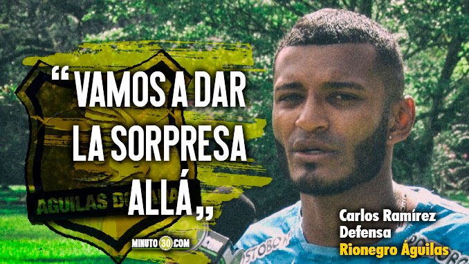 “Estábamos enfrentando un rival de jerarquía y eso le da un plus a la victoria”, Carlos Ramírez