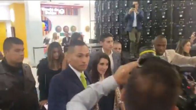 James llego a Colombia para disputar la Copa America