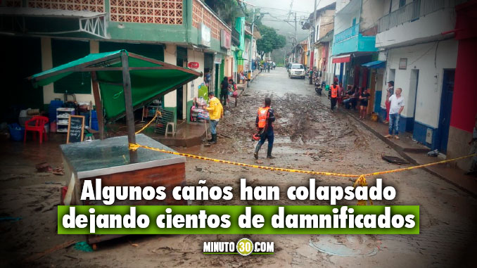FOTOS Y VIDEO: Más de 100 viviendas de Liborina resultaron afectadas por inundaciones causadas por fuertes lluvias