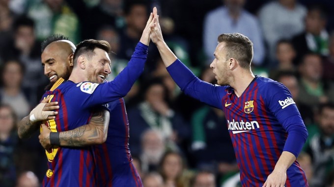 Vidal en lugar de Arthur, principal novedad en la alineación del Barcelona ante el Liverpool 1 messi
