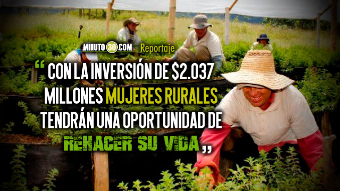 Antioquia tendrá 50 granjas SIEMBRA para mujeres campesinas vulnerables