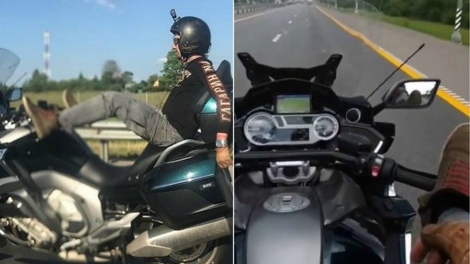 Video: Famoso youtuber ruso murió al chocar contra un carro por manejar su moto con los pies