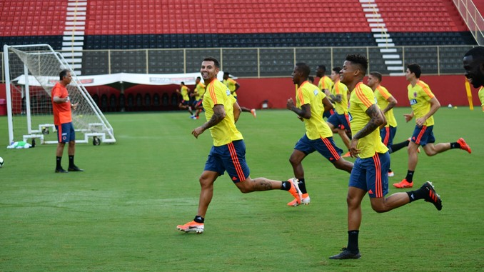 Selección Colombia ultima detalles para tercer partido de Copa América