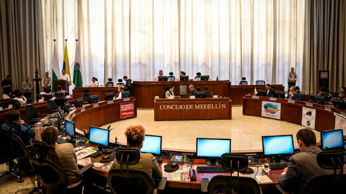 Concejo de Medellín, sesiones ordinarias Junio 2019