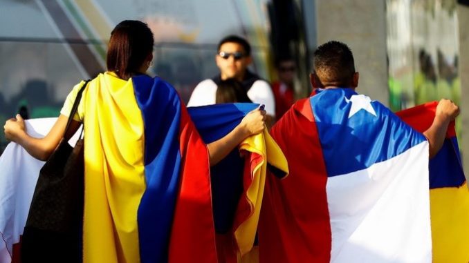 COLOMBIA VS. CHILE