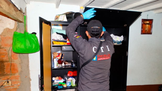 Duro golpe a “El Laberinto”, banda que delinque en el Oriente antioqueño. Foto cortesía.