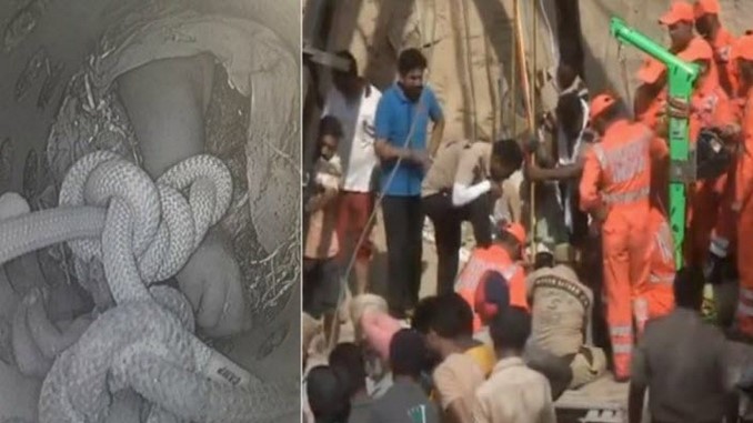 Video: Rescataron sin vida al niño de 2 años que cayó a un pozo de 33 metros hace 5 días en la India