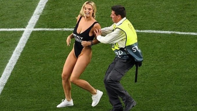 Kinsey Wolanski en la final de la Champions