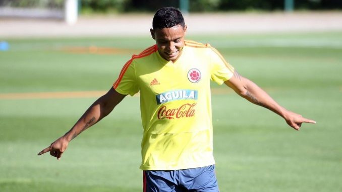 Entrenamiento de la selección de Colombia