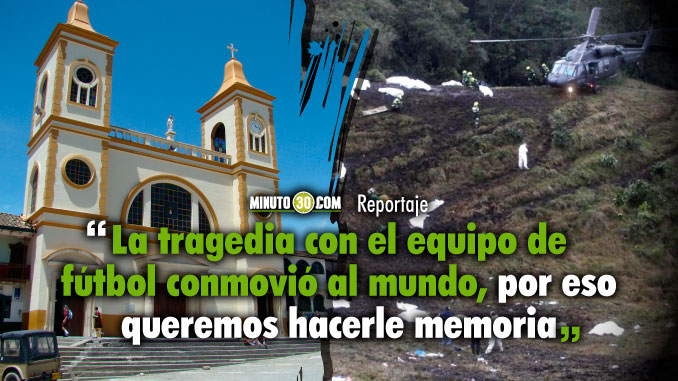 La Unión Antioquia tendrá un parque en honor al Chapecoense