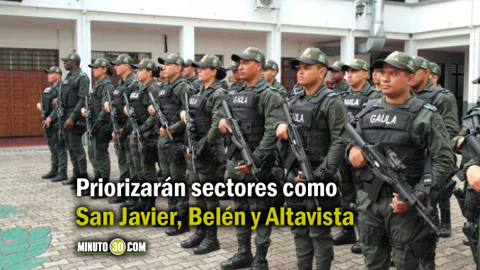 La Policía lanzó en Medellín el Cuerpo Élite Antiextorsión, CEAEX, que operará en el Valle de Aburrá