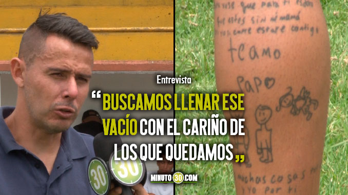 Luis Delgado contó vivencias al lado de su hijo, tras fallecimiento de su esposa Tatiana García