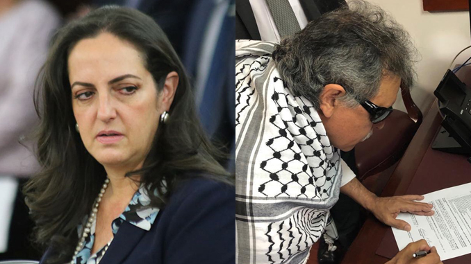 “Es un traqueto con solicitud de extradición”, María Fernanda Cabal tras la posesión de ‘Santrich’