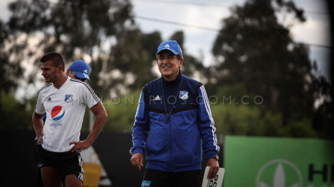 Jorge Luis Pinto habló sobre el camerino de Millonarios y los árbitros