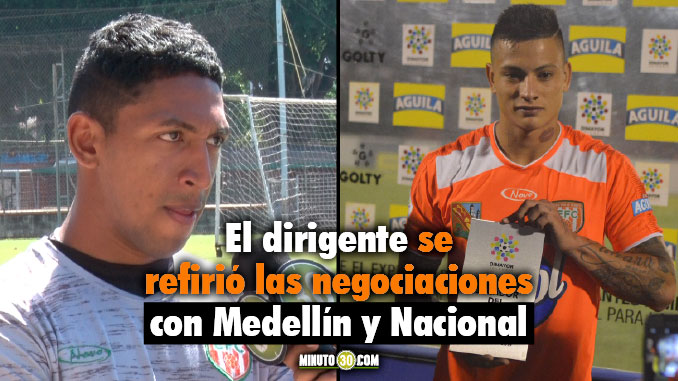 Presidente de Envigado contó por qué no se dio ni lo Alexis Zapata ni lo de Cristian Arrieta para Medellín